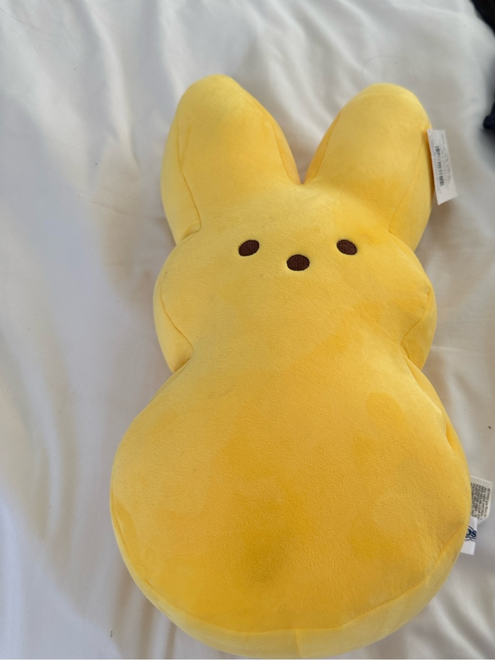 Plush Yellow Bunny Stuffed Animal - Cute Kids Companion